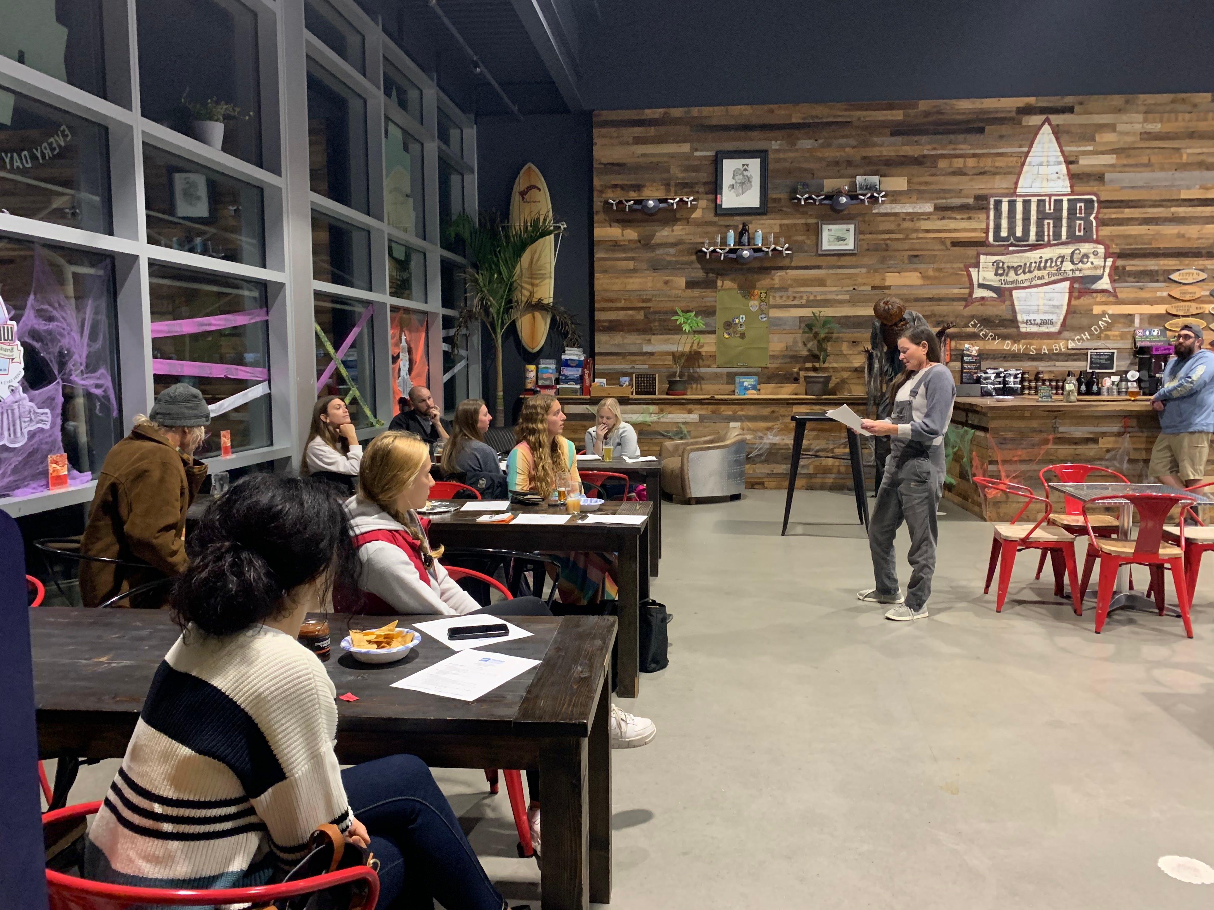 Surfrider supporters gather for a monthly meeting